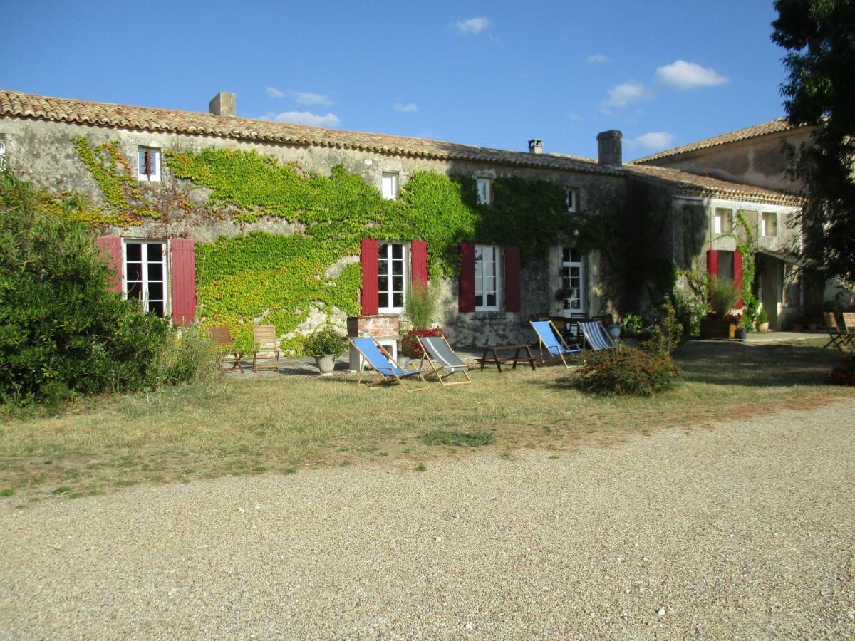 Logis De Bois Roche Villa Saint-Bonnet-sur-Gironde Eksteriør billede